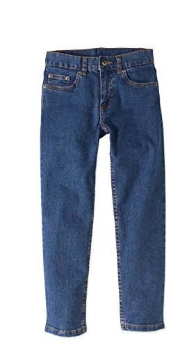 Faded Glory Boys' Straight Denim Blue Jeans - Husky - 10H-16H