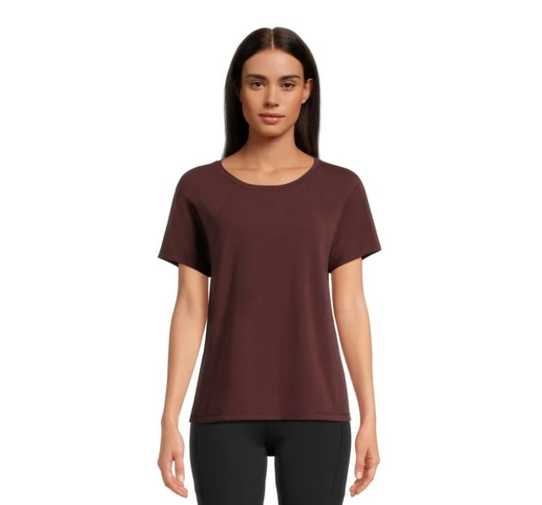 Avia Activewear Women's Short Sleeve Oversize T-Shirt
