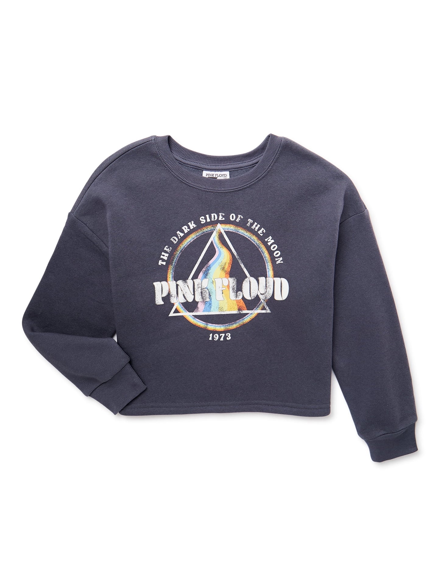 Girls Pink Floyd Dark Side of The Moon Crewneck Sweatshirt - XS-XL