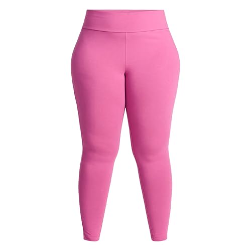 Terra & Sky Women's Ankle Length Leggings, 27" Inseam, Meadow Mauve, 0X-5X