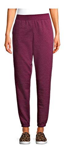Time and Tru Women's Fleece Pants - Purple or Grey, 2X