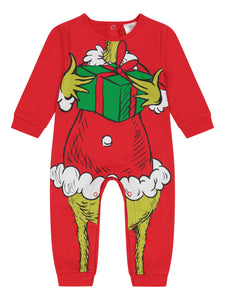 The Grinch Baby Coverall, Red, Sizes 0/3 Months - 24 Months
