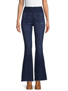 No Boundaries Juniors' Pull On Flare Jeans New