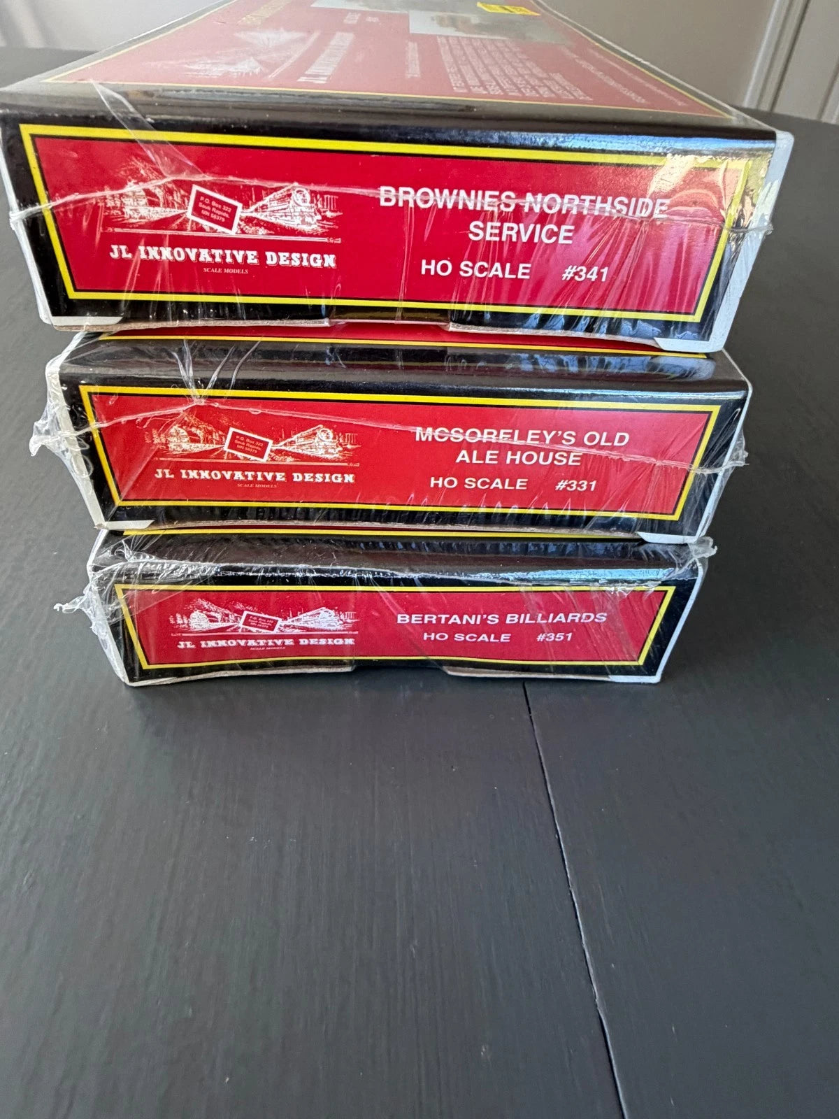 Lot of 3 JL Innovative Design HO Kits McSoreley's Bertani's Brownies Kits SEALED