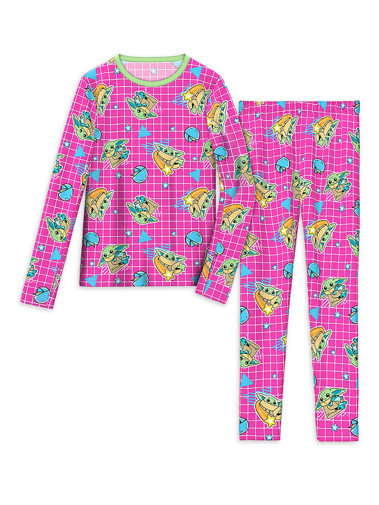 Star Wars Baby Yoda Girls Thermal Set, Medium
