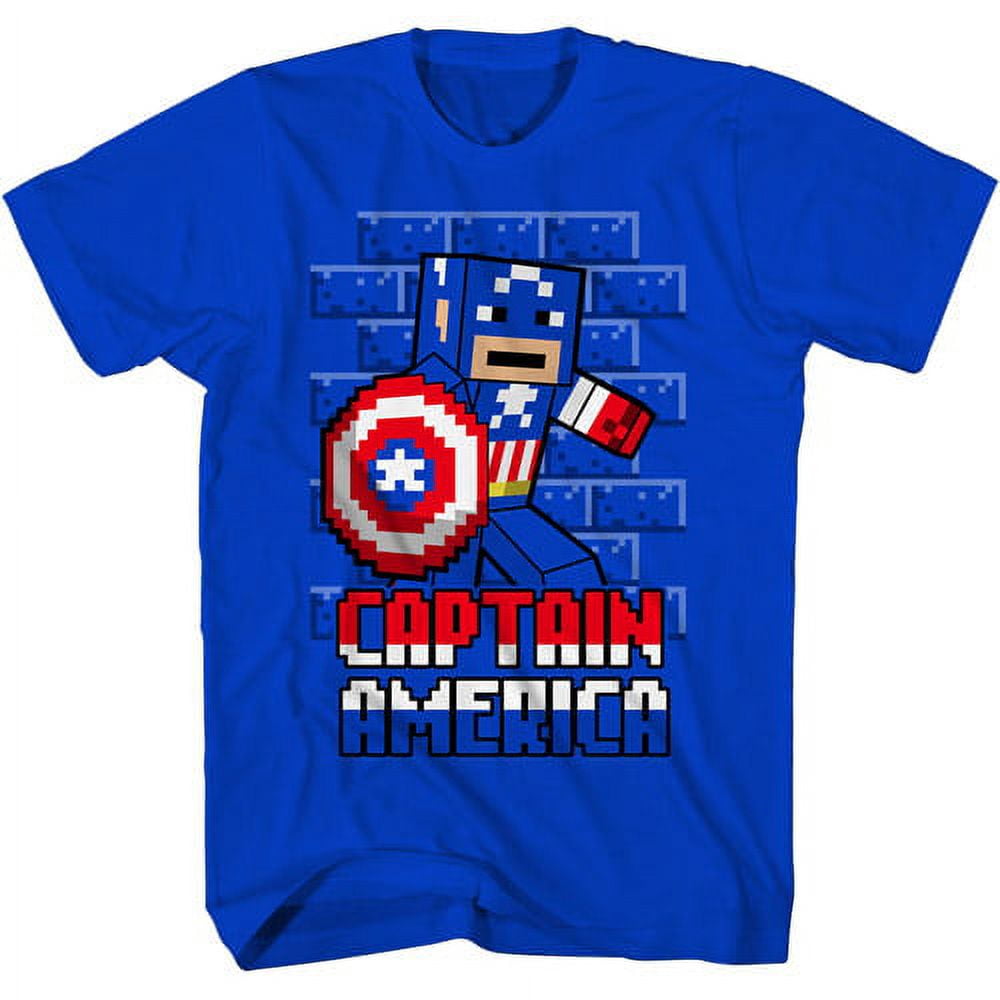 Marvel Four Sided Cap Boys Graphic Tee