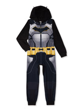 Load image into Gallery viewer, Batman Exclusive Boys Hooded Union Suit Pajama
