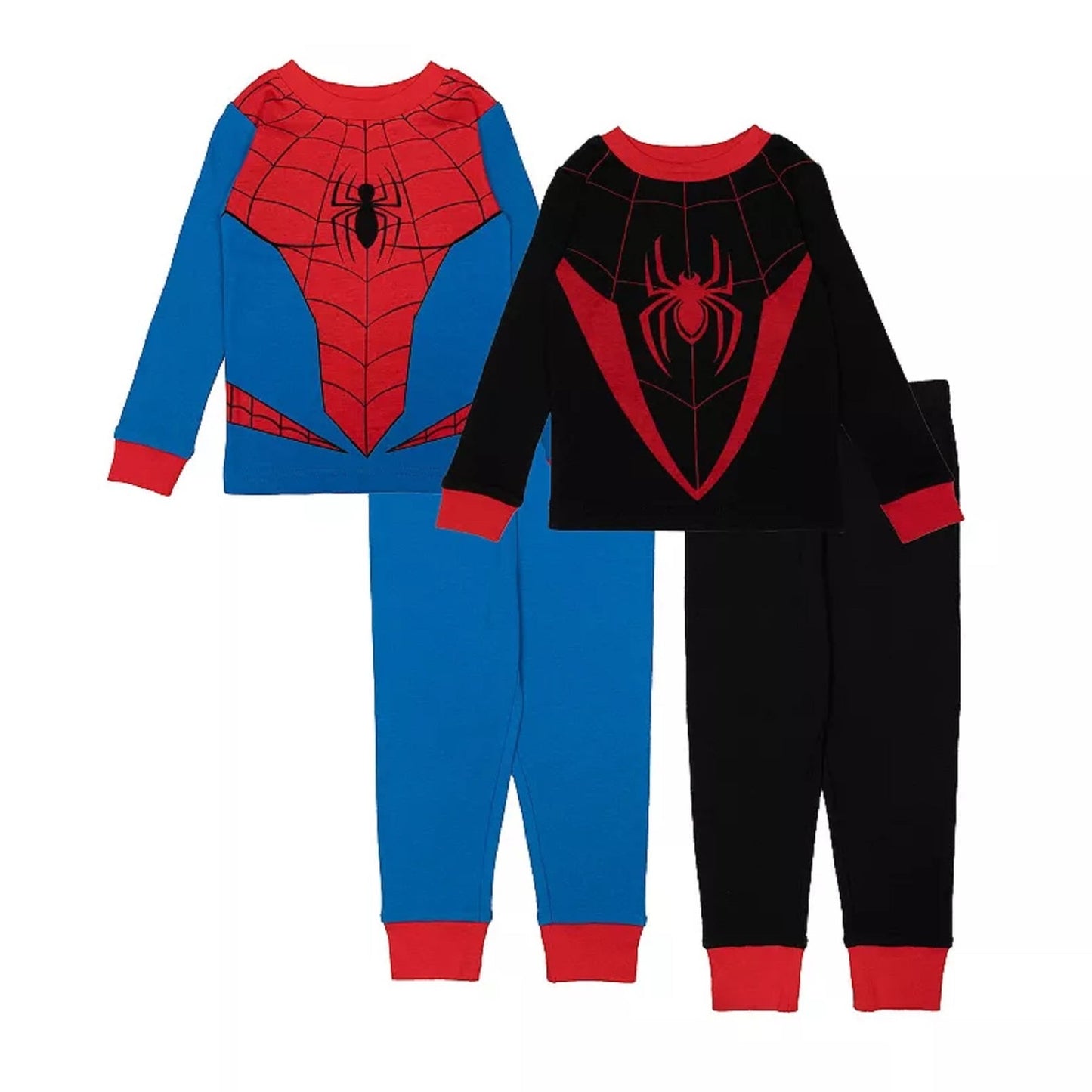 Spider-Man Toddler Boys' 4pc Snug Fit Marvel Spider-Man Pajama Set, 2T