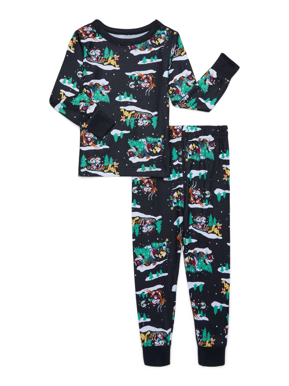 Mickey Mouse and Friends, Toddler Unisex 2 pc Pajama set, 4T