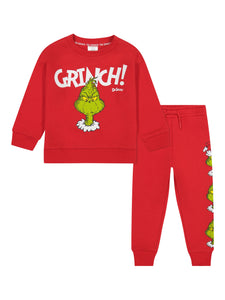 The Grinch Toddler Fleece Printed 2 Piece Set, Sizes 2T - 5T