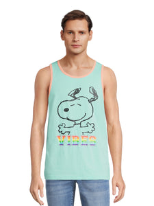Snoopy Men's Pride Graphic Tank Top - Large