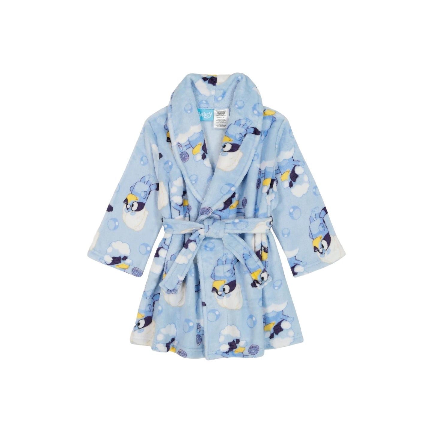 Disney Bluey Fleece Bathrobe Pajamas, 3T