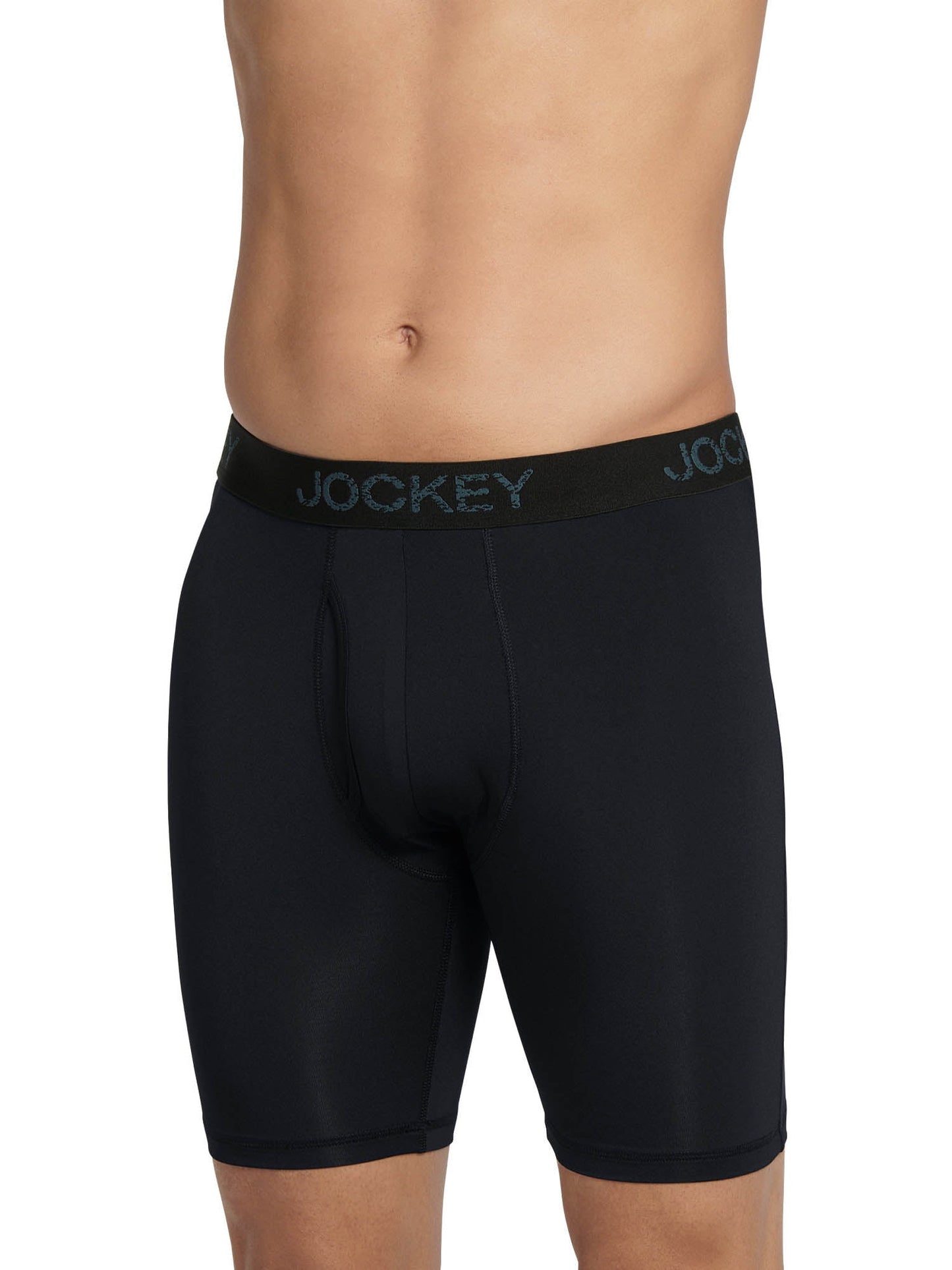 Jockey Men's Microfiber Long Leg Boxer Brief, Pack of 3, 3X