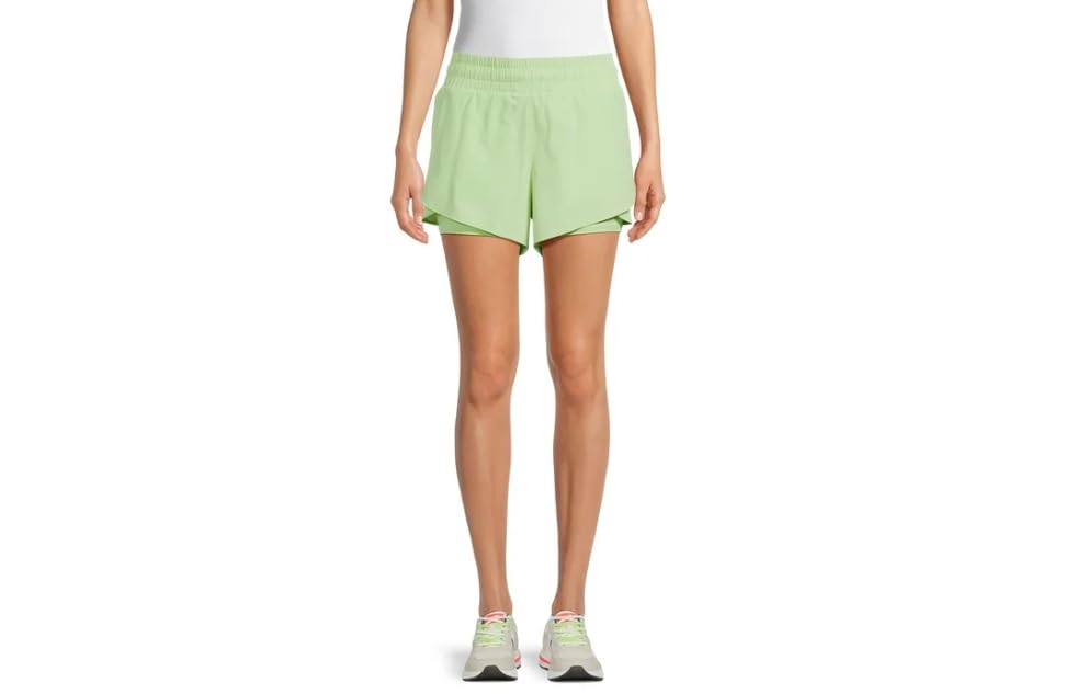 Avia Activewear Women's Running Shorts with Bike Liner - XS-3X