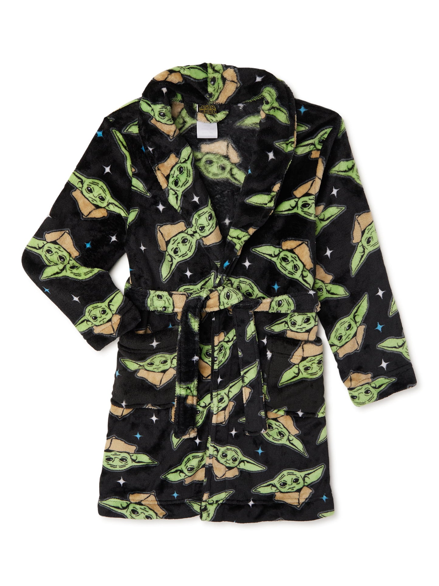 Star Wars Baby Yoda Boys' Plush Robe, Sizes 4-10