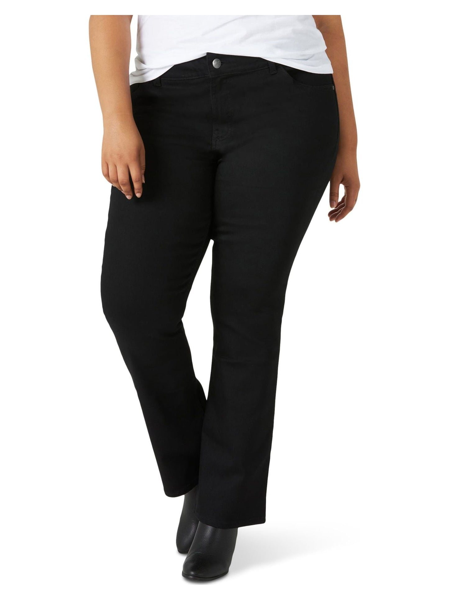 Lee Women's Plus Bootcut Jean, Available in Regular, Long, Short Inseams