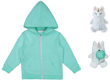 Load image into Gallery viewer, WNaton Packable Plush Critter Zip Up Hoodie
