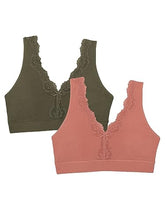 Load image into Gallery viewer, Fruit of the Loom Women&#39;s Full Coverage Wireless Cotton Bralette
