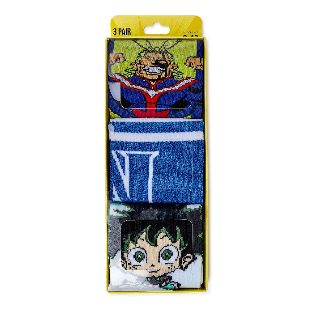 Men's Novelty Character Socks, 3-Pack