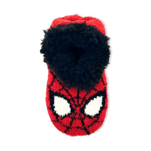 Disney Spider-Man, Boys Slipper Socks, 1-Pack, M/L
