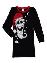 Load image into Gallery viewer, The Nightmare Before Christmas Girls Long Sleeve Sweater Dress
