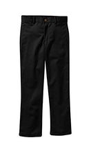 Load image into Gallery viewer, Boys Flat Front Pants - Black or Blue
