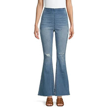 Load image into Gallery viewer, No Boundaries Juniors&#39; Pull On Flare Jeans New
