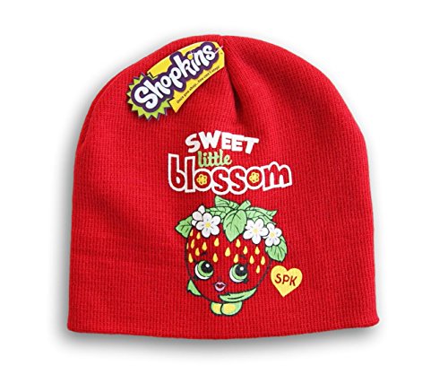 ABG Accessories Shopkins Sweet Little Blossom Red Beanie Cap