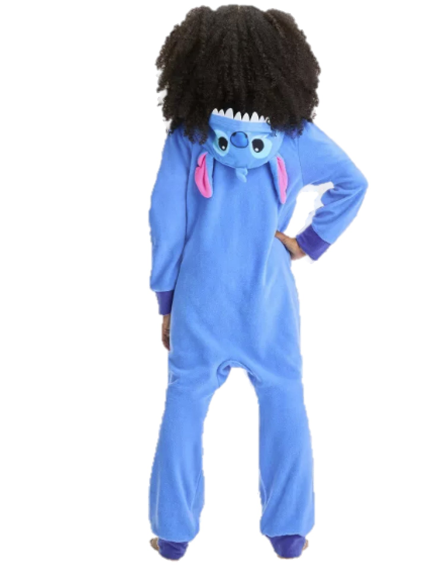 Girls' Lilo & Stitch Hooded Union Suit - Blue, XS-XL