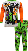 Load image into Gallery viewer, Boys&#39; Minecraft Trick or Treat Halloween Pajamas
