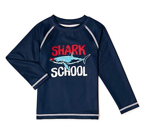 Boys Swim Rash Guards - Paw Patrol, Sharks, Solids - Perfect Protection