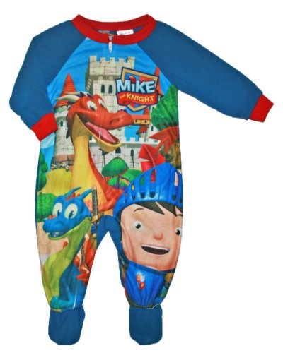AME Mike The Knight Baby Toddler Boys Footed Blanket Sleeper Pajama 12m Blue
