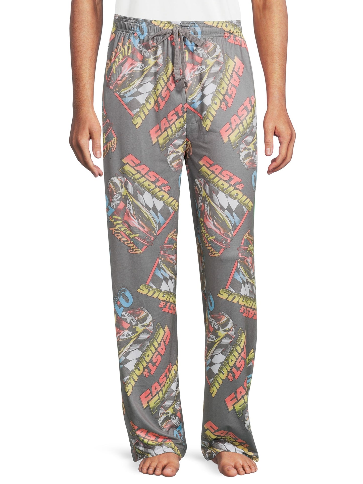 Men's Fast and Furious Sleep Pants, Large