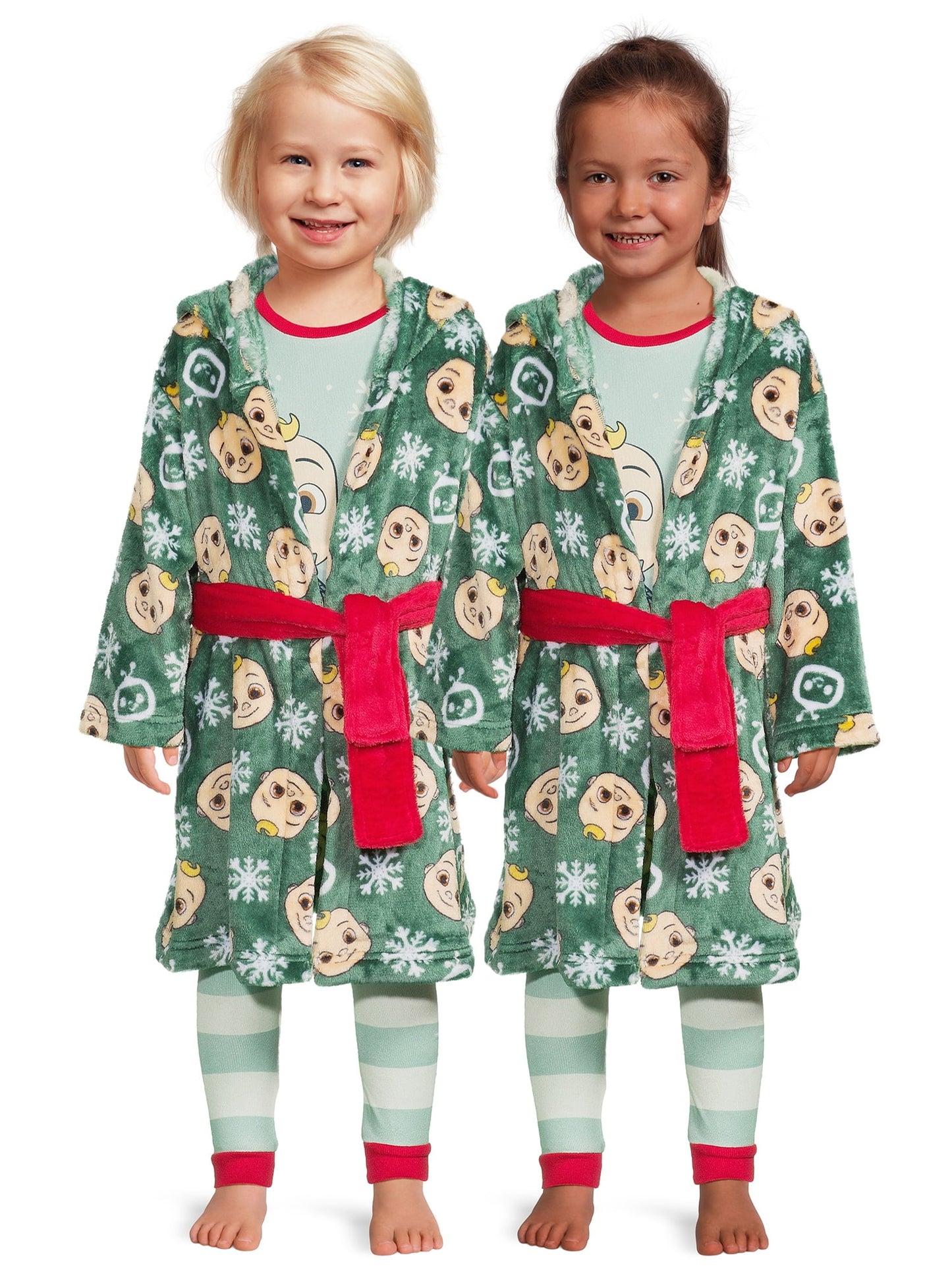CoComelon Infant Pajamas and Robe Set, 3-Piece, Sizes 12M-24M