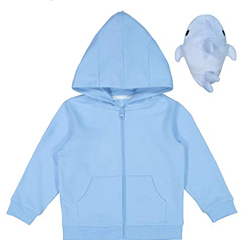 Wonder Nation Unisex Hoodie + Animal backpack - Owl, Shark, Mouse, Dogs, Unicorn