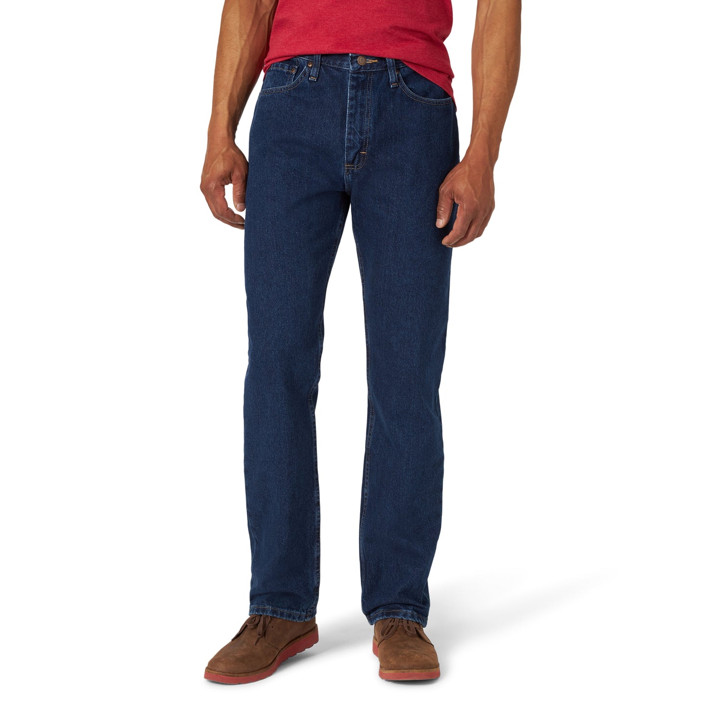 Wrangler Men's and Big Men's Regular Fit Jeans - Rinse, 40x29