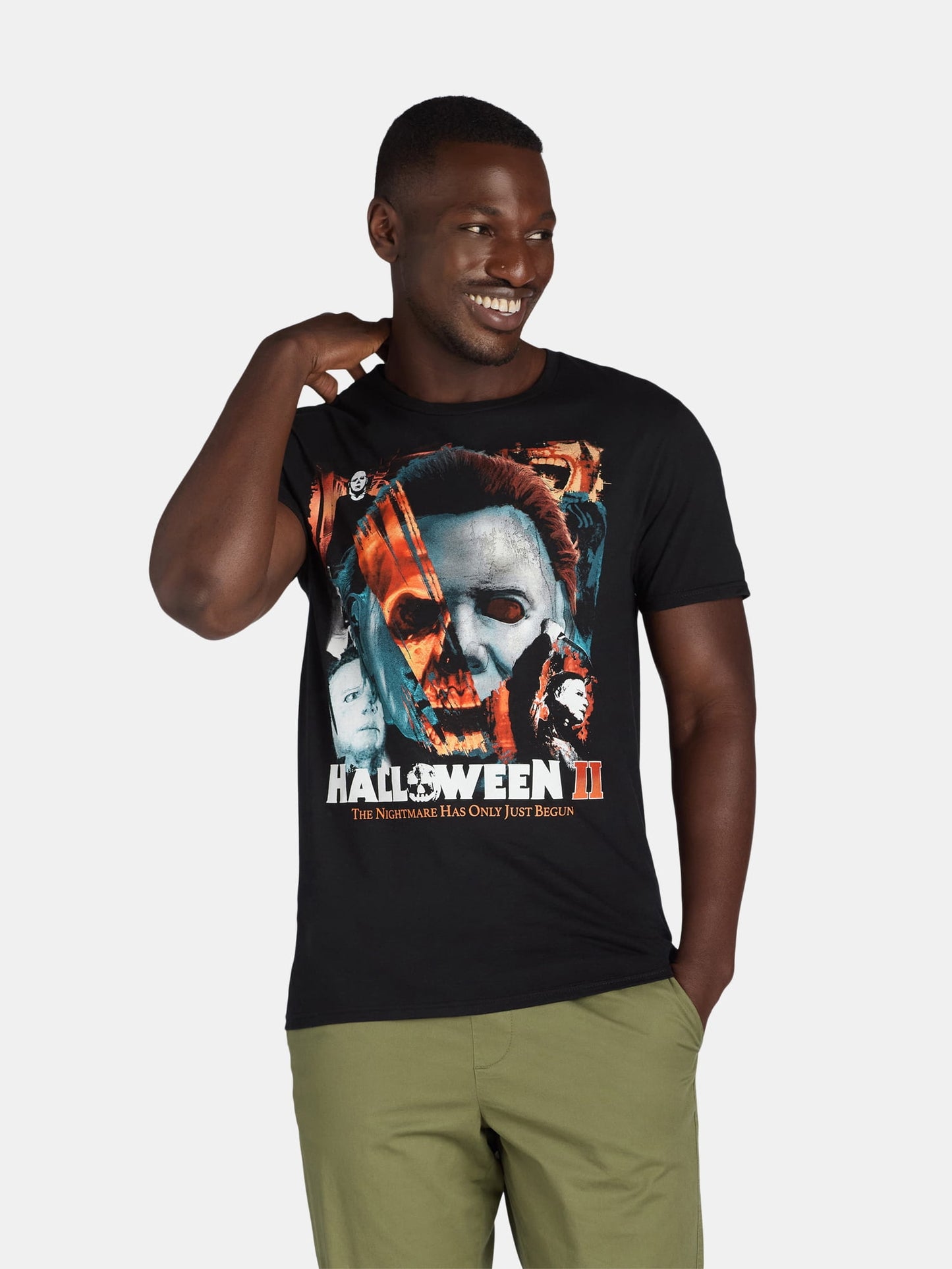 Halloween Michael Myers Mens & Big Men's Graphic Tee Shirt, 2X