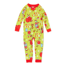 Load image into Gallery viewer, Dr. Seuss Unisex Infant Grinch Matching Family One-Piece Pajama Set
