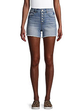 Load image into Gallery viewer, Time and Tru Women&#39;s High Rise 5 Button Denim Shorts
