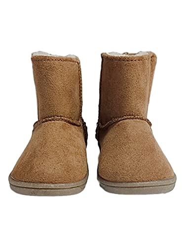 Wonder Nation Faux Shearling Boots (Infant Girls) Size 6 Chestnut