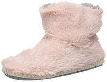 Load image into Gallery viewer, Dearfoams Unisex-Child Df Kids Toddlers Fluffy Pile Bootie Slipper
