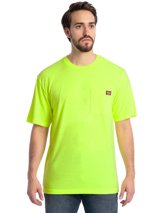 Wrangler Workwear Men's Short Sleeve Pocket T-Shirt, Size Small