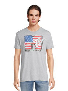 MTV Men's and Big Men's Music Television Graphic Tee, Sizes S-3XL