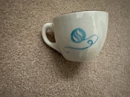 Vintage Stangl Pottery Ginger Cat Child's Cup - Rare