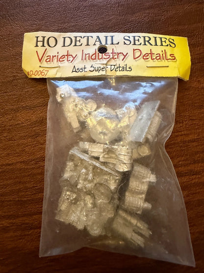 HO Detail Series Model Tech Studios Asst. super Details D-0067 - BNIB