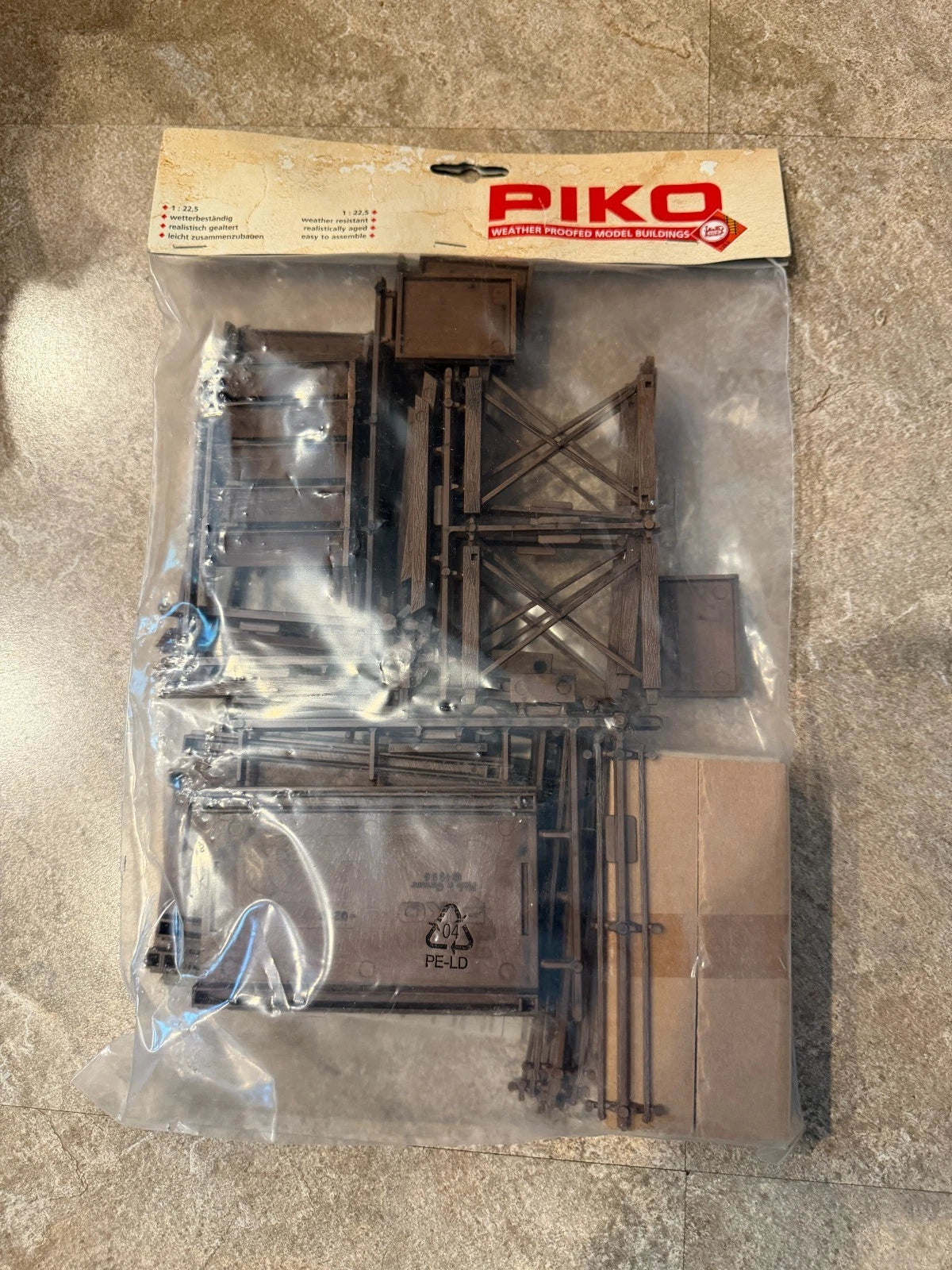 Piko Weather Proofed Model Building Rampe Fur Lagerschuppen # 62287 BNIB SEALED