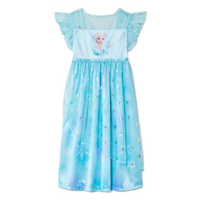 Disney Toddler Girls' Frozen Elsa Fantasy NightGown, Sizes 2T-5T
