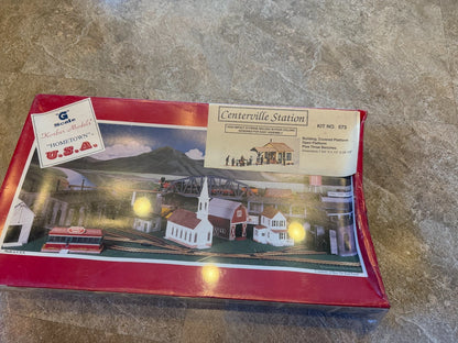 Korber Models Hometown USA G Scale Centerville Station Kit No. 573 - BNIB SEALED
