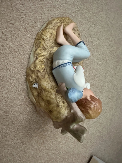 Cybis Porcelain Little Boy Blue From Children To Cherish 1878-1982
