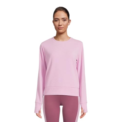 Avia Women's Textured Tee with Long Sleeves, Sizes XS-XXXL